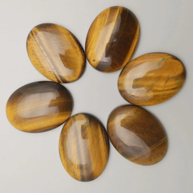 Wholesale Natural Stone Tiger eye cabochon 30x40MM Bead for jewelry making no hole Necklace accessories 6Pcs/lot Free shipping
Wholesale Natural Stone Tiger eye cabochon 30x40MM Bead for jewelry making no hole Necklace accessories 6Pcs/lot Free shipping