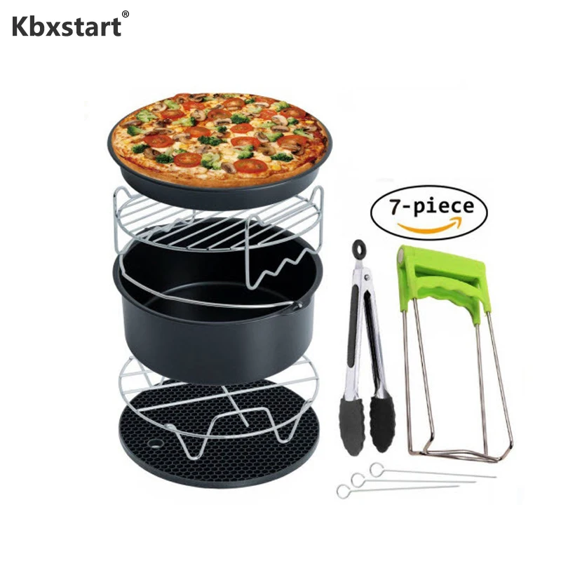 Kbxstart 3 5 5.8QT набор аксессуаров для фритюрницы 7 дюймов шт. Friteuse freidora sin aceite кухонных