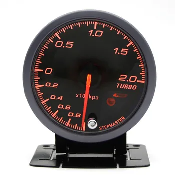 2.5 Inch 60mm Car Turbo Boost Gauge 2 BAR White & Orange Dual Led Display With Peak Warning Car gauge Car meter
2.5 Inch 60mm Car Turbo Boost Gauge 2 BAR White & Orange Dual Led Display With Peak Warning Car gauge Car meter