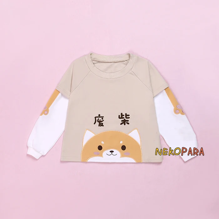 Funny Shiba Doge Theme Women's Adjustable Long/Short Sleeve Hoodie Round Collar Spring/Summer Sweatshirt Tops Cute
Funny Shiba Doge Theme Women's Adjustable Long/Short Sleeve Hoodie Round Collar Spring/Summer Sweatshirt Tops Cute