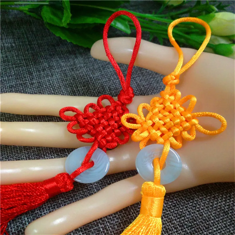 Keychain Hanging Chinese Knot Lucky Disc Hanging Tassels Automobile Ornaments Cat Pendant Key Chain
Keychain Hanging Chinese Knot Lucky Disc Hanging Tassels Automobile Ornaments Cat Pendant Key Chain