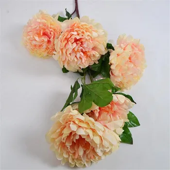 5pcs Long Stem Peony Flower Simulated Peony 5 Heads/Piece for Wedding Party Centerpieces Artificial Decorative Flowers 9 Colors
5pcs Long Stem Peony Flower Simulated Peony 5 Heads/Piece for Wedding Party Centerpieces Artificial Decorative Flowers 9 Colors