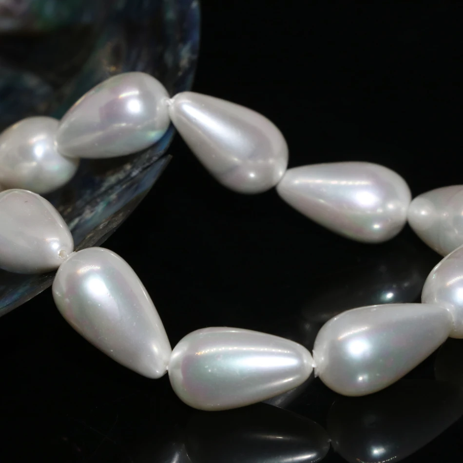 Factory price natural white shell pearl 10*18mm teardrop waterdrop fashion free shipping high grade jewelry making 15inch B2280
Factory price natural white shell pearl 10*18mm teardrop waterdrop fashion free shipping high grade jewelry making 15inch B2280