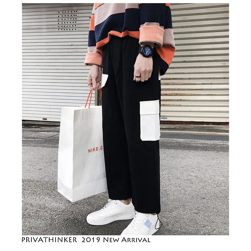 Privathinker Men Color Block Cargo Pants 2019 Mens Streetwear Hip Hop Stright Pants Overalls Male Korean Fashions Sweatpants 5XL
Privathinker Men Color Block Cargo Pants 2019 Mens Streetwear Hip Hop Stright Pants Overalls Male Korean Fashions Sweatpants 5XL