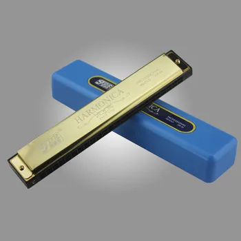 New Gardner r JDR - 24 hole tremolo harmonica as golden classic C harmonica beginners
New Gardner r JDR - 24 hole tremolo harmonica as golden classic C harmonica beginners