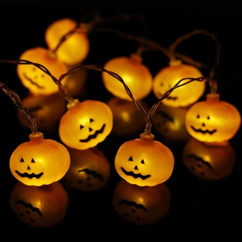 Battery Operated Pumpkin String Lights Halloween Decoration Lights With 10 LED Beads Outdoor Holiday Lighting String Decoration
Battery Operated Pumpkin String Lights Halloween Decoration Lights With 10 LED Beads Outdoor Holiday Lighting String Decoration