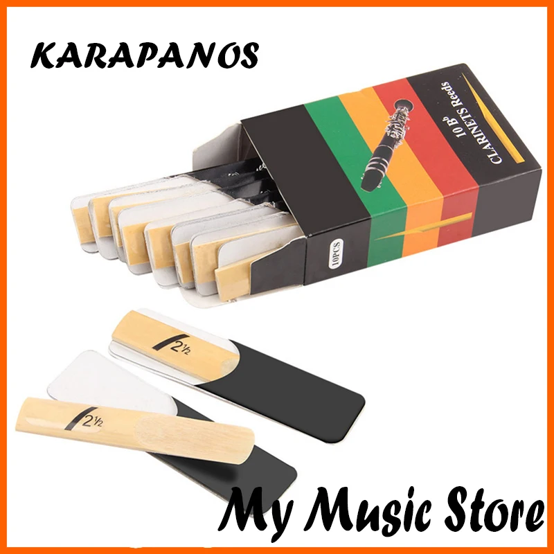 10pcs Soprano Saxophone Reeds Strength2/2.5/3 Reed Bamboo Woodwind Instrument Parts & Accessories
10pcs Soprano Saxophone Reeds Strength2/2.5/3 Reed Bamboo Woodwind Instrument Parts & Accessories