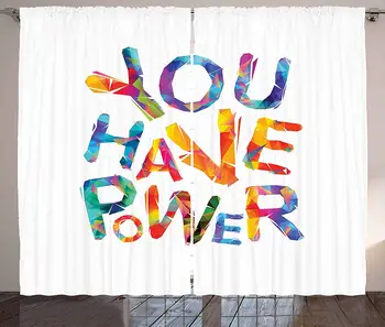 Quote Curtains You Have Power Motivational Inscription Triangular Letters Colorful Youthful Design Living Room Bedroom Window
Quote Curtains You Have Power Motivational Inscription Triangular Letters Colorful Youthful Design Living Room Bedroom Window