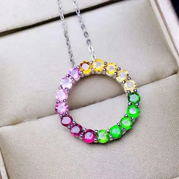 shilovem 925 sterling silver Natural tourmaline pendants fine Jewelry 2018 new women trendy wedding wholesale lz030301agx
shilovem 925 sterling silver Natural tourmaline pendants fine Jewelry 2018 new women trendy wedding wholesale lz030301agx
