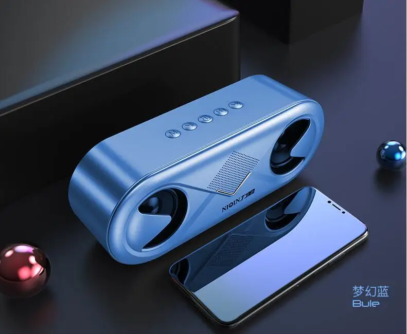 Liqin - S6 Bluetooth Speaker 2019 New Home Overweight Subwoofer Outdoor Mini Audio Portable TF Card Portable Wireless Loudspeake
Liqin - S6 Bluetooth Speaker 2019 New Home Overweight Subwoofer Outdoor Mini Audio Portable TF Card Portable Wireless Loudspeake