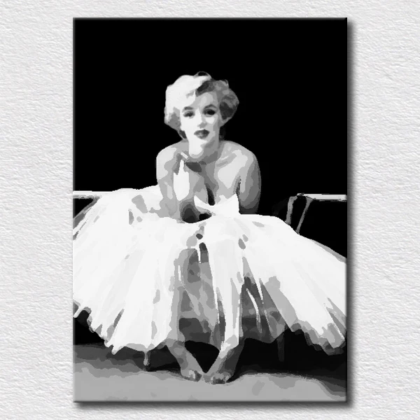 White dress Marilyn Monroe pictures for living room decoration high quality canvas art unique gift for friends
White dress Marilyn Monroe pictures for living room decoration high quality canvas art unique gift for friends