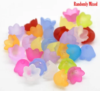 DoreenBeads 65PCs At Random Flower Frosted Acrylic Spacer Beads Caps 10mmx7mm(Fit 10mm)
DoreenBeads 65PCs At Random Flower Frosted Acrylic Spacer Beads Caps 10mmx7mm(Fit 10mm)