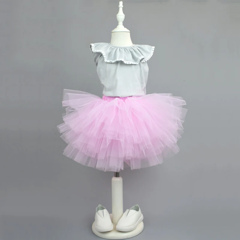 2018 New kids girls tutu skirt Super fluffy petticoat pettiskirt 6 layer tulle princess ballet dancing party costume 3-9 Ys
2018 New kids girls tutu skirt Super fluffy petticoat pettiskirt 6 layer tulle princess ballet dancing party costume 3-9 Ys