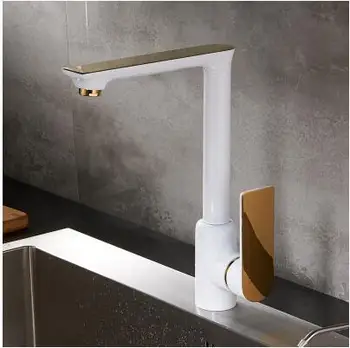 Hot & Cold Kitchen Faucet brass chrome /white/black/kitchen mixer tap,swivel sink tap
Hot & Cold Kitchen Faucet brass chrome /white/black/kitchen mixer tap,swivel sink tap