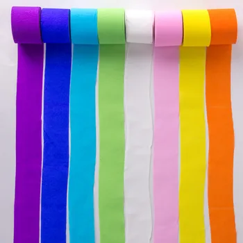 8 Rolls Crepe Paper Streamers Roll Garland Wedding Decoration Kids Birthday Rainbow Party Supplies Baby Shower 82ft
8 Rolls Crepe Paper Streamers Roll Garland Wedding Decoration Kids Birthday Rainbow Party Supplies Baby Shower 82ft