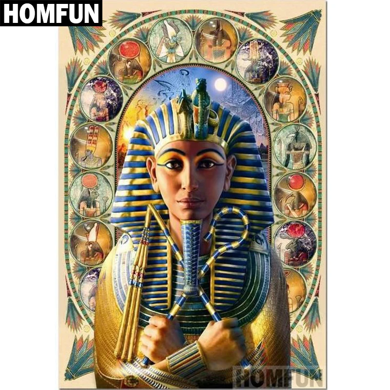HOMFUN Full Square/Round Drill 5D DIY Diamond Painting "Egyptian Pharaoh" Embroidery Cross Stitch 5D Home Decor Gift A05083
HOMFUN Full Square/Round Drill 5D DIY Diamond Painting "Egyptian Pharaoh" Embroidery Cross Stitch 5D Home Decor Gift A05083