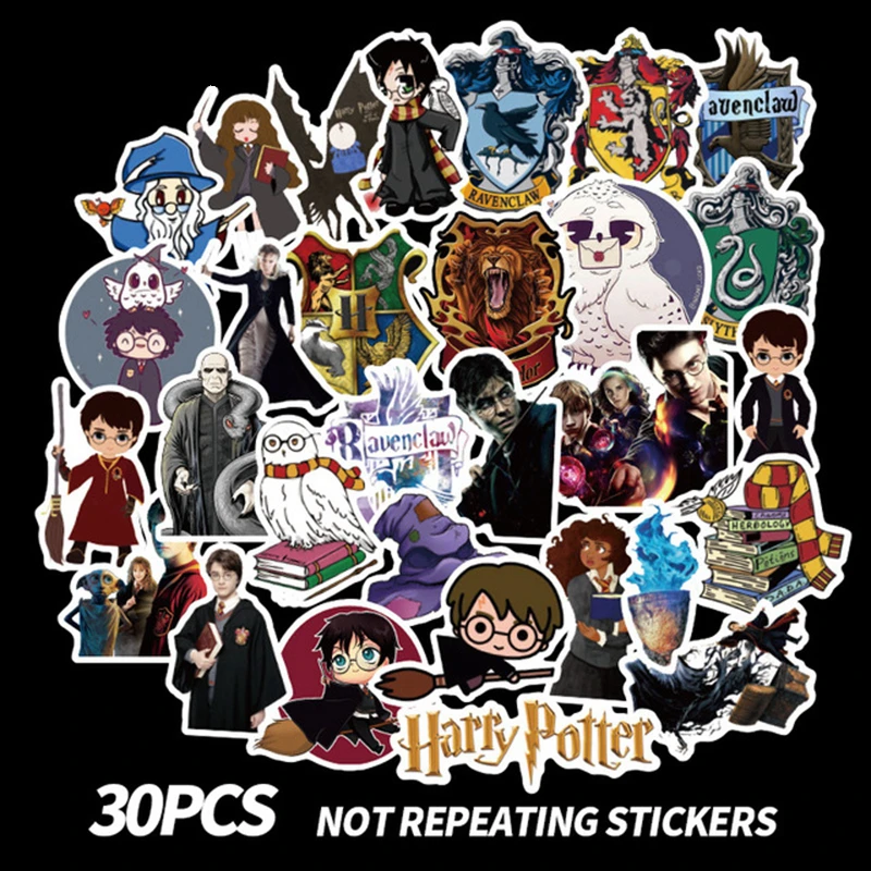 New Harry Potter Stickers Laptop Skateboard Sticker Children Toys Waterproof Luggage Graffiti Stickers Classic Toys 30pcs/Pack
New Harry Potter Stickers Laptop Skateboard Sticker Children Toys Waterproof Luggage Graffiti Stickers Classic Toys 30pcs/Pack