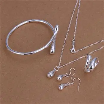 S222 925 Vente Chaude bijoux en argent ensemble, bijoux de mode mis Droptear Bague Boucles D'oreilles Bracelet
S222 925 Vente Chaude bijoux en argent ensemble, bijoux de mode mis Droptear Bague Boucles D'oreilles Bracelet