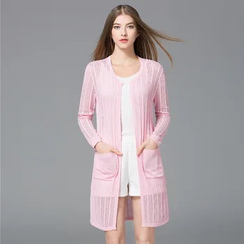 2018 Summer Women Long Cardigan Knitted Blouse Shirt Woman Hollow Out Sweater Casual Crochet Poncho Blusas Tops Feminino
2018 Summer Women Long Cardigan Knitted Blouse Shirt Woman Hollow Out Sweater Casual Crochet Poncho Blusas Tops Feminino