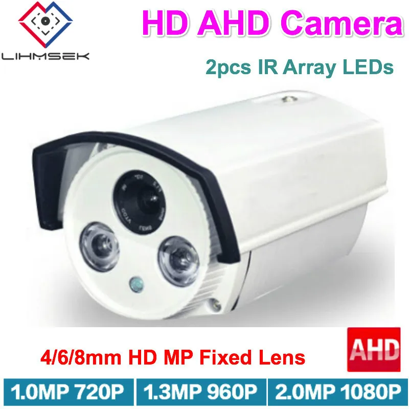 Фото Водонепроницаемая цилиндрическая ИК-камера Lihmsek HD AHD 960P 1 3 МП 2 Мп 1080P 1/3 дюйма AR0130