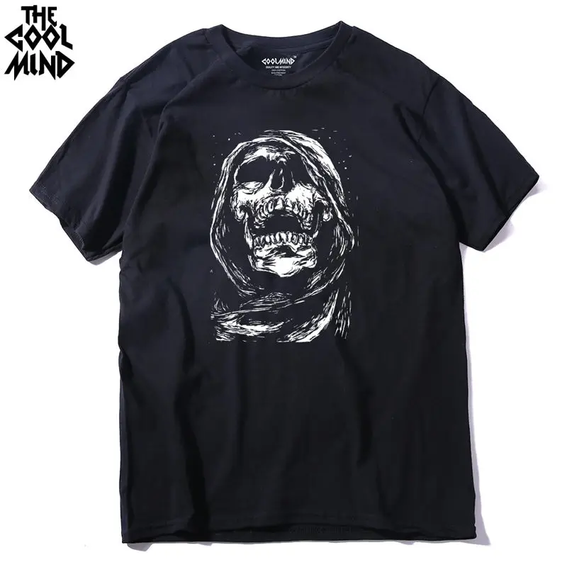 THE COOLMIND short sleeve SKULL printed men tshirt 100% cotton casual mens t shirts cool men's tee shirts tops men T-shirt
THE COOLMIND short sleeve SKULL printed men tshirt 100% cotton casual mens t shirts cool men's tee shirts tops men T-shirt