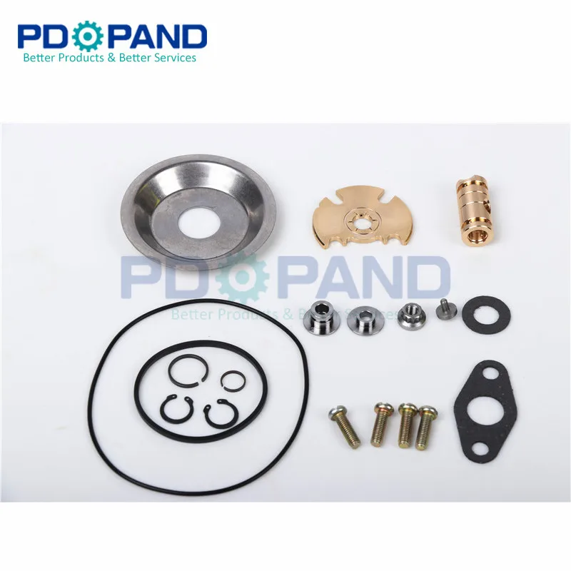 turbo charger repair service kit for GT1749S turbine wheel on Mitsubishi 4D56 Hyundai D4BH diesel engine 2.5L
