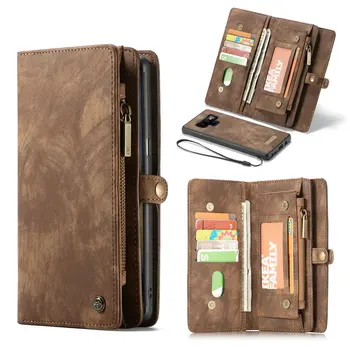 Genuine Leather Cover Zipper Wallet Bag For Samsung Galaxy Note 8 9 S7 Edge S8 Plus S9 Plus Case Card Slots Holder Purse Cover
Genuine Leather Cover Zipper Wallet Bag For Samsung Galaxy Note 8 9 S7 Edge S8 Plus S9 Plus Case Card Slots Holder Purse Cover