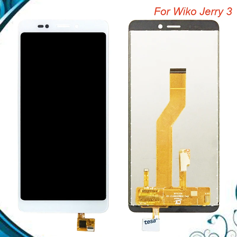 100% Tested OK For 5.45 inch Wiko Jerry 3 LCD Display+Touch Screen Digitizer Assembly Replacement For Wiko Jerry3 LCD
100% Tested OK For 5.45 inch Wiko Jerry 3 LCD Display+Touch Screen Digitizer Assembly Replacement For Wiko Jerry3 LCD
