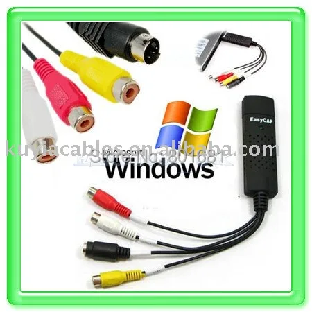 KUYiA 2pcs/lot+ free shipping EasyCAP USB 2.0 TV DVD VHS Video Audio AV Capture + tracking number
KUYiA 2pcs/lot+ free shipping EasyCAP USB 2.0 TV DVD VHS Video Audio AV Capture + tracking number