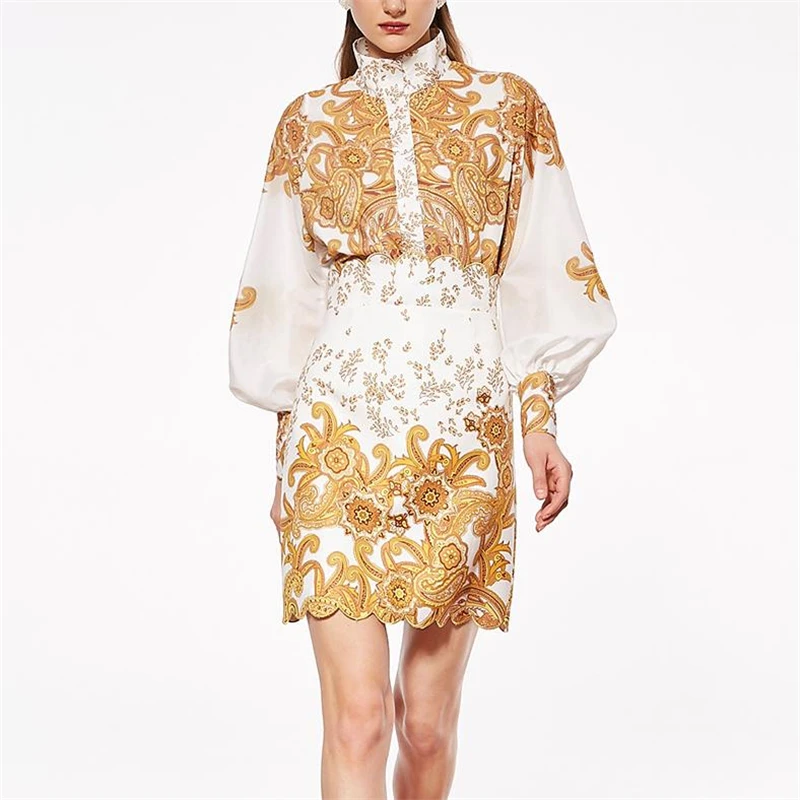 2019 New Arrive Vintage Printed Women Sets Lantern Sleeve Shirt & Slim Skirt
2019 New Arrive Vintage Printed Women Sets Lantern Sleeve Shirt & Slim Skirt