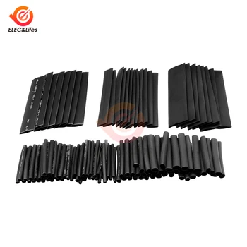 127Pcs 7.28m Black 2:1 Assortment Polyolefin Heat Shrink Tube Car Cable Sleeving Wrap Wire Kit Heat Shrinkable
127Pcs 7.28m Black 2:1 Assortment Polyolefin Heat Shrink Tube Car Cable Sleeving Wrap Wire Kit Heat Shrinkable