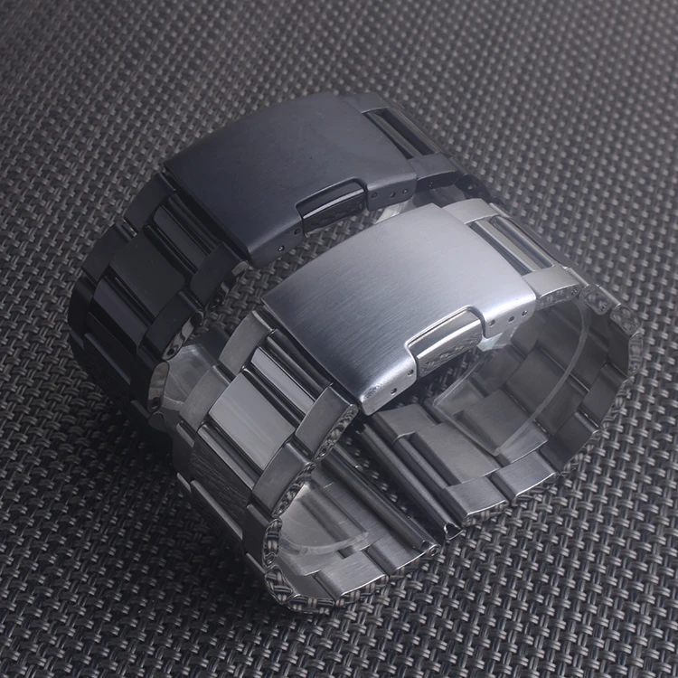 Silver Black Men Watch Band Strap Stainless Stell Deployment Clasp Speed Master Wrist Women Band 20mm 22mm 24mm 26mm 28mm
Silver Black Men Watch Band Strap Stainless Stell Deployment Clasp Speed Master Wrist Women Band 20mm 22mm 24mm 26mm 28mm