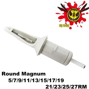 10Pcs/lot BIGWASP White Disposable 3/5/7/9/11/13/15/17/19/21/23RM Tattoo Needle Cartridge ( Round Magnum) Wholesale Supply
10Pcs/lot BIGWASP White Disposable 3/5/7/9/11/13/15/17/19/21/23RM Tattoo Needle Cartridge ( Round Magnum) Wholesale Supply