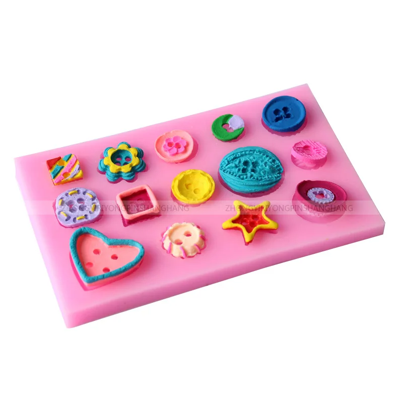 Buttons Series Shaped Silicone Cake Mold Kitchen Baking Mold Candy Bakeware Decorating Fondant Cake Tools Baking Tool
Buttons Series Shaped Silicone Cake Mold Kitchen Baking Mold Candy Bakeware Decorating Fondant Cake Tools Baking Tool