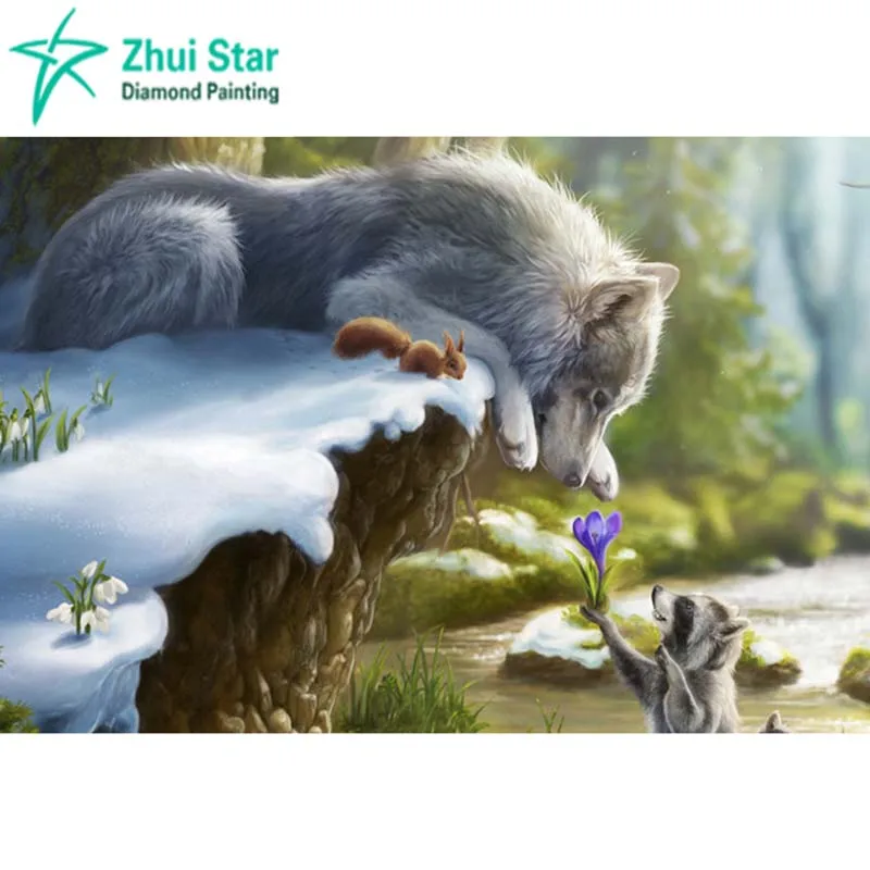 5D Diamond Embroidery Animals Handmade Gift Full Square Sets Diamond Painting Cross Stitch Picture of Rhinestones Needlework
5D Diamond Embroidery Animals Handmade Gift Full Square Sets Diamond Painting Cross Stitch Picture of Rhinestones Needlework
