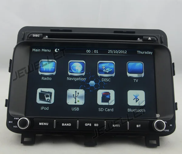 In Dash Car DVD GPS radio Navigation for Kia Optima K5 2014-2015 with Bluetooth and GPS radio map
In Dash Car DVD GPS radio Navigation for Kia Optima K5 2014-2015 with Bluetooth and GPS radio map