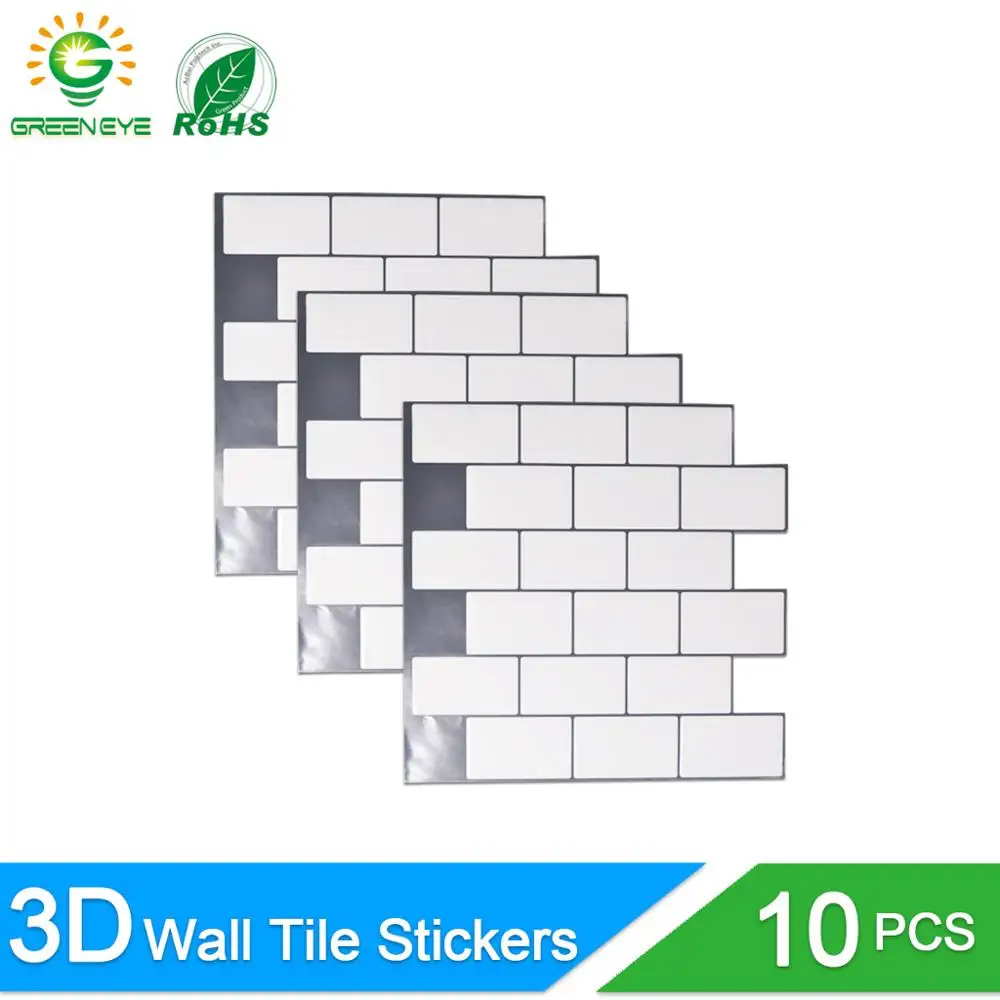 Wall paper 3D Marble Mosaic Peel and Self Wall Stickers Waterproof for DIY Kitchen Bathroom Home Wall Decal Sticker Vinyl 30x30
Wall paper 3D Marble Mosaic Peel and Self Wall Stickers Waterproof for DIY Kitchen Bathroom Home Wall Decal Sticker Vinyl 30x30
