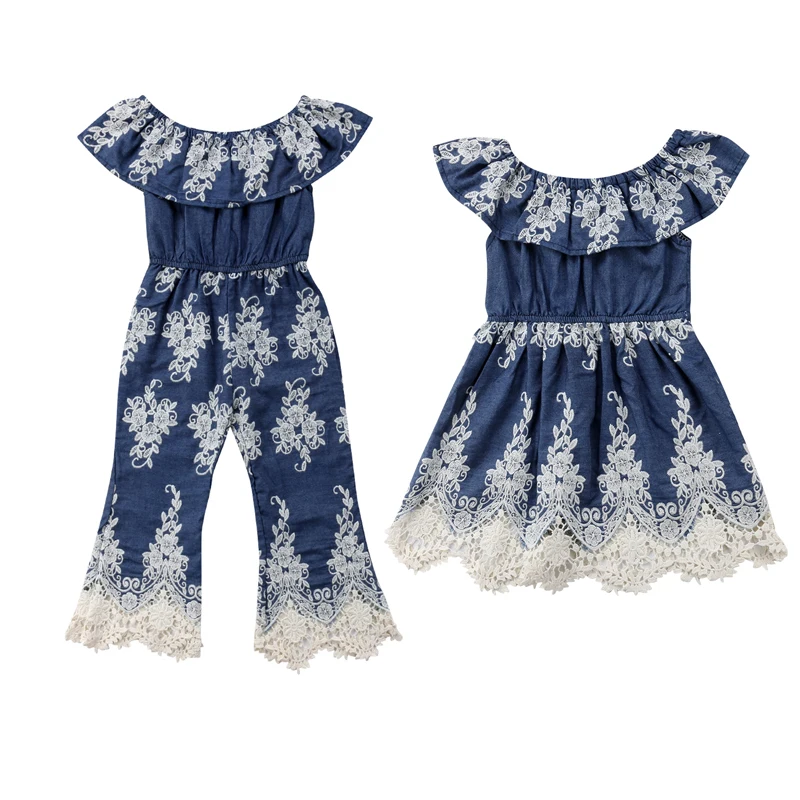 2018 Newly Boho Holiday Cute Dress Jumpsuits Toddler Baby Girls Embroidery Lace Floral Blue Mini Dress Romper 2 Style 1-6Y
2018 Newly Boho Holiday Cute Dress Jumpsuits Toddler Baby Girls Embroidery Lace Floral Blue Mini Dress Romper 2 Style 1-6Y