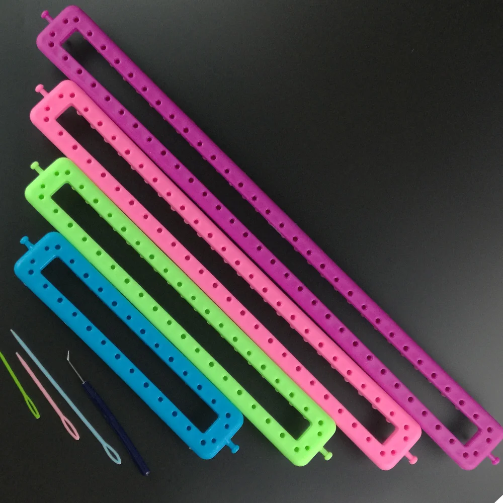 Набор пластиковых длинных вязальных станков, набор для рукоделия, шарф, шаль, одеяло, шапка, носки, инструмент для вязания, 4 размера, длинный трикотажный станок
Набор пластиковых длинных вязальных станков, набор для рукоделия, шарф, шаль, одеяло, шапка, носки, инструмент для вязания, 4 размера, длинный трикотажный станок