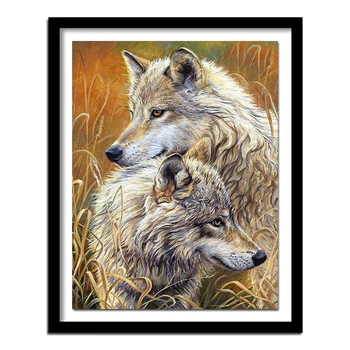 DIY Diamond Painting Needlework animal square Drill Diamond embroidery wolf Pattern Decoration Painting
DIY Diamond Painting Needlework animal square Drill Diamond embroidery wolf Pattern Decoration Painting