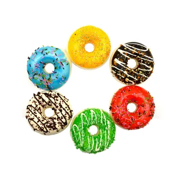 6pcs Colorful Stress Reliever Scented Doughnuts Squeeze Toy Gift Fridge sticke Antistress Visqueux Squishi Toys For Children A1
6pcs Colorful Stress Reliever Scented Doughnuts Squeeze Toy Gift Fridge sticke Antistress Visqueux Squishi Toys For Children A1