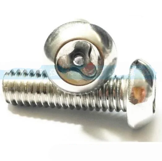 10pcs M5 triangle pan head plum blossom with column Y type needle core Anti-theft screw stainless steel security Torx
10pcs M5 triangle pan head plum blossom with column Y type needle core Anti-theft screw stainless steel security Torx