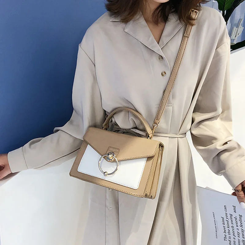Designer Handbags High Quality Small PU Leather Shoulder Messenger Bags for Women Hit Color Chain Crossbody Bags Beige Female
Designer Handbags High Quality Small PU Leather Shoulder Messenger Bags for Women Hit Color Chain Crossbody Bags Beige Female