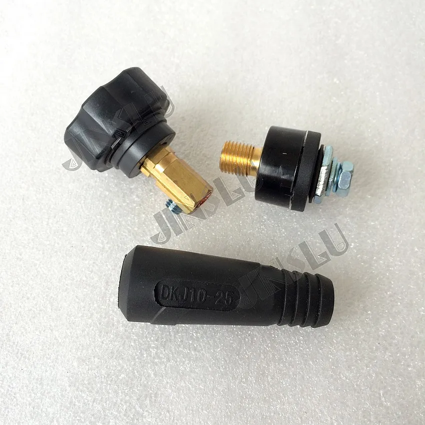 Welding Cable Connector Portable Quick Fitting Plug Welding Thai Plug and Joint-Socket 10-25 mm2
Welding Cable Connector Portable Quick Fitting Plug Welding Thai Plug and Joint-Socket 10-25 mm2