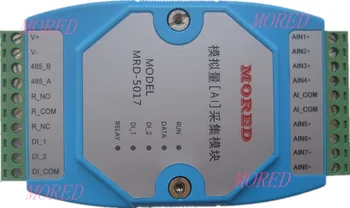 20mA, 5V, 10V current voltage analog to 485 modbus, Ai8 road Di2 road Relay1 road.
20mA, 5V, 10V current voltage analog to 485 modbus, Ai8 road Di2 road Relay1 road.