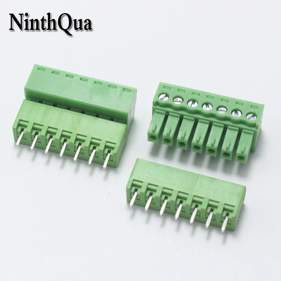 1pcs 7Pin Pluggable Terminal Block 7P Straight Pin PTB Plug + jack for 22-14AWG Wire Male Female PCB Splice Connector 10A
1pcs 7Pin Pluggable Terminal Block 7P Straight Pin PTB Plug + jack for 22-14AWG Wire Male Female PCB Splice Connector 10A