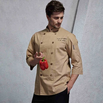 Chef Workwear Fall Hotel Hotel Chef Clothes Bake Western Men & Women Chefs Dress Cotton Apron
Chef Workwear Fall Hotel Hotel Chef Clothes Bake Western Men & Women Chefs Dress Cotton Apron