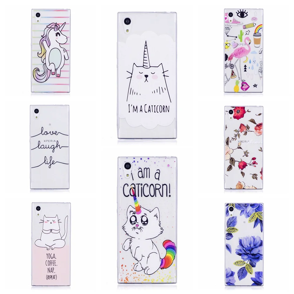 Soft TPU Flamingos Phone Case For Sony Xperia XA1 Silicon Transparent Thin Cover Cute Cat Animal Cover
Soft TPU Flamingos Phone Case For Sony Xperia XA1 Silicon Transparent Thin Cover Cute Cat Animal Cover