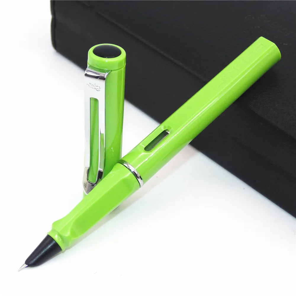 JINHAO 599 Green Student Finance Quadrilateral Calligraphy fine nib Fountain Pen New
JINHAO 599 Green Student Finance Quadrilateral Calligraphy fine nib Fountain Pen New