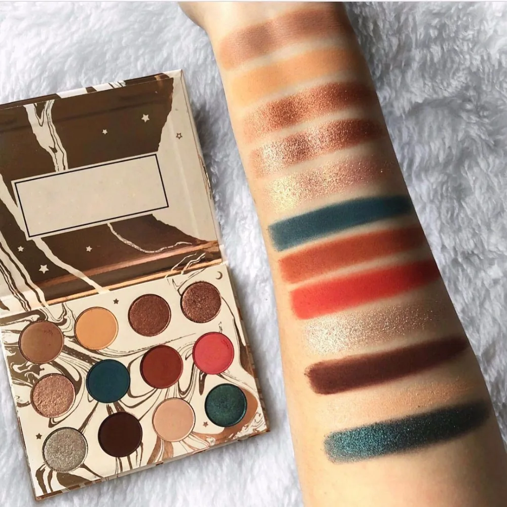 12 Colors Eyeshadow Palette Shimmer Matte Glitter Palette Balm Makeup Eyeshadow Maquiagem Earth Color Eyeshadow Palette Cosmetic
12 Colors Eyeshadow Palette Shimmer Matte Glitter Palette Balm Makeup Eyeshadow Maquiagem Earth Color Eyeshadow Palette Cosmetic